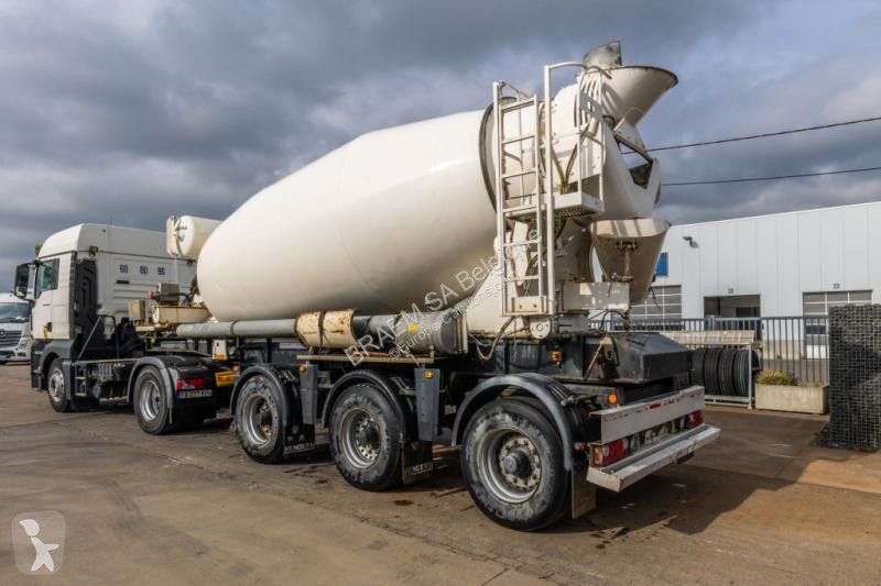 نصف مقطورة Renders  BETON MIXER 12M3 + MOTOR...