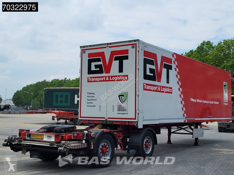 نصف مقطورة Jumbo T0180 2 axles LZV B-Double...