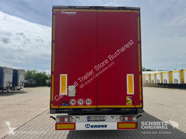 نصف مقطورة Krone Curtainsider Mega