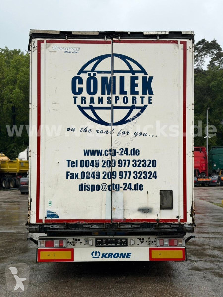 نصف مقطورة Krone Curtainsider, Edscha / MEGA /...
