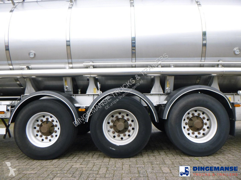 نصف مقطورة Van Hool Food tank inox 36 m3 / 4...