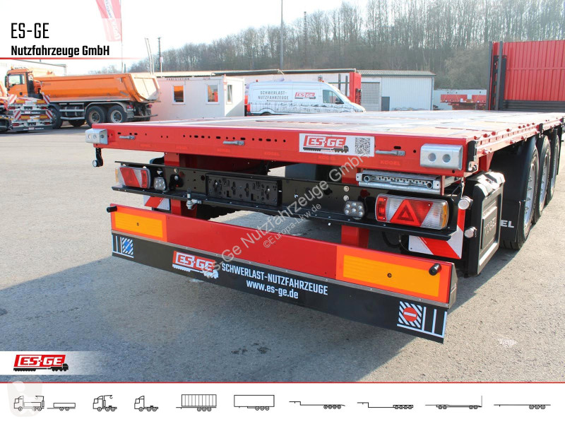 نصف مقطورة Kögel Multi Chassis, verstärkt