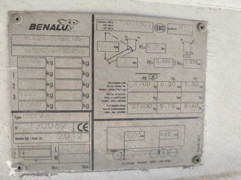 Semirimorchio Benalu