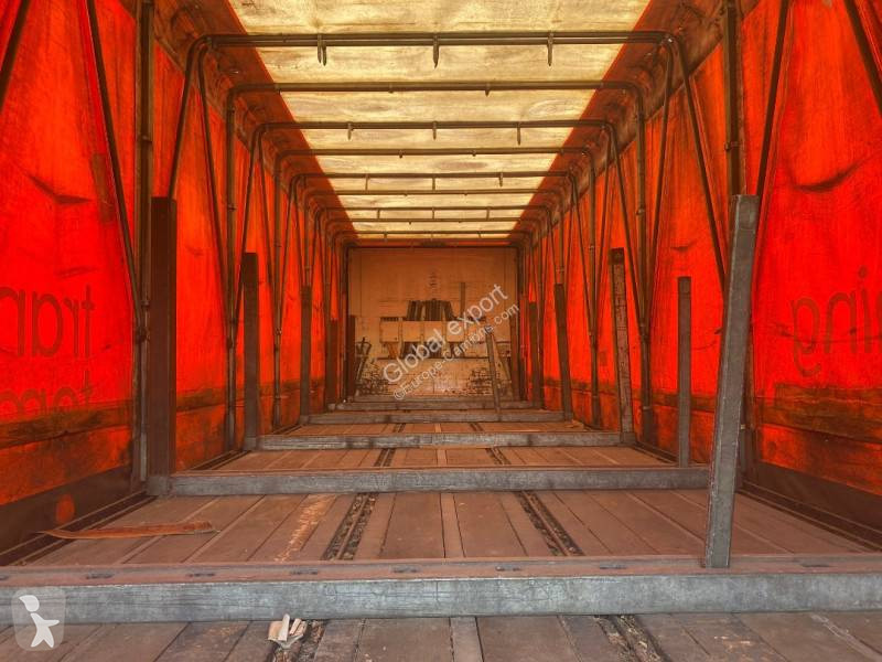 Semirimorchio Fruehauf City TRIDEC Bachée