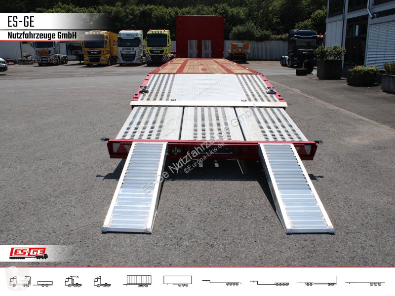 نصف مقطورة ES-GE 3-Achs Megatrailer, hydr....