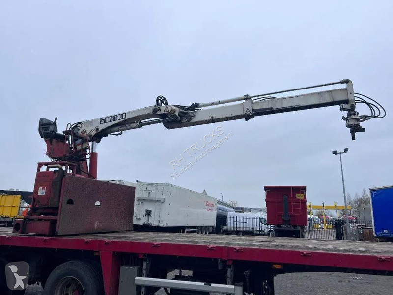 نصف مقطورة Floor FLO 17 30H 3 AXLE BPW + HIAB...