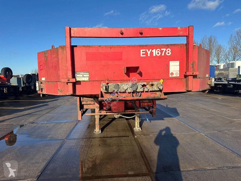 نصف مقطورة Broshuis 3 AXLE , EXTENDABLE 5 METER