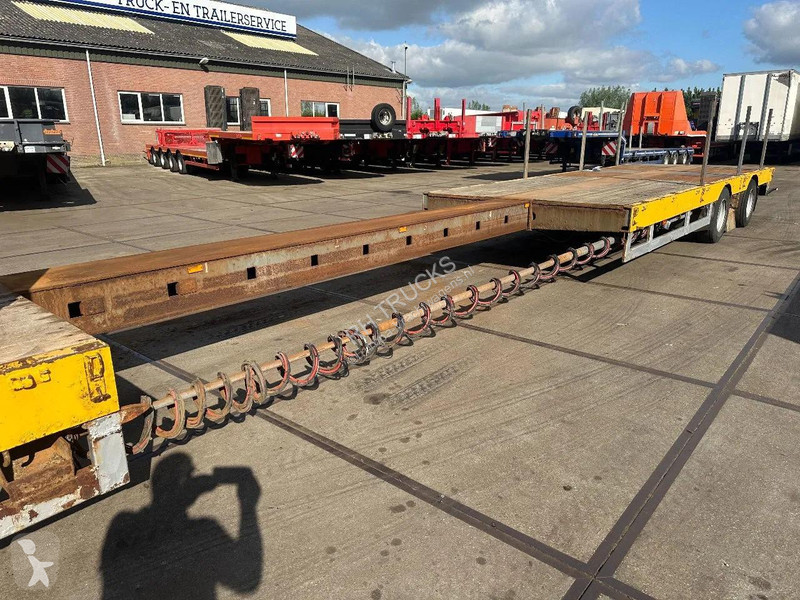 نصف مقطورة Broshuis 21N58A 2 AXLE - LAST AXLE...