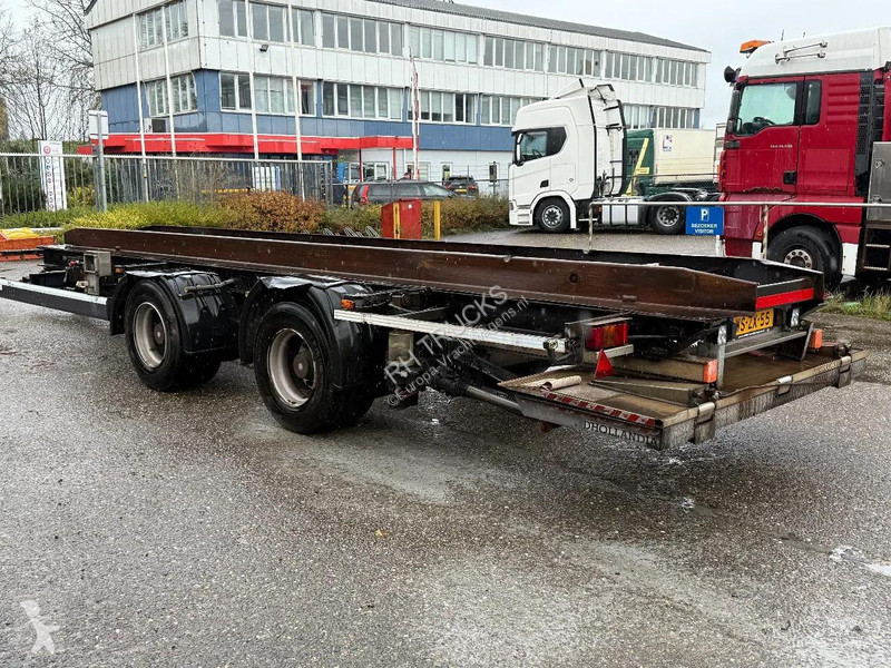 نصف مقطورة Krone ZZF 18 DHOLLANDIA LIFT 2.000 KG