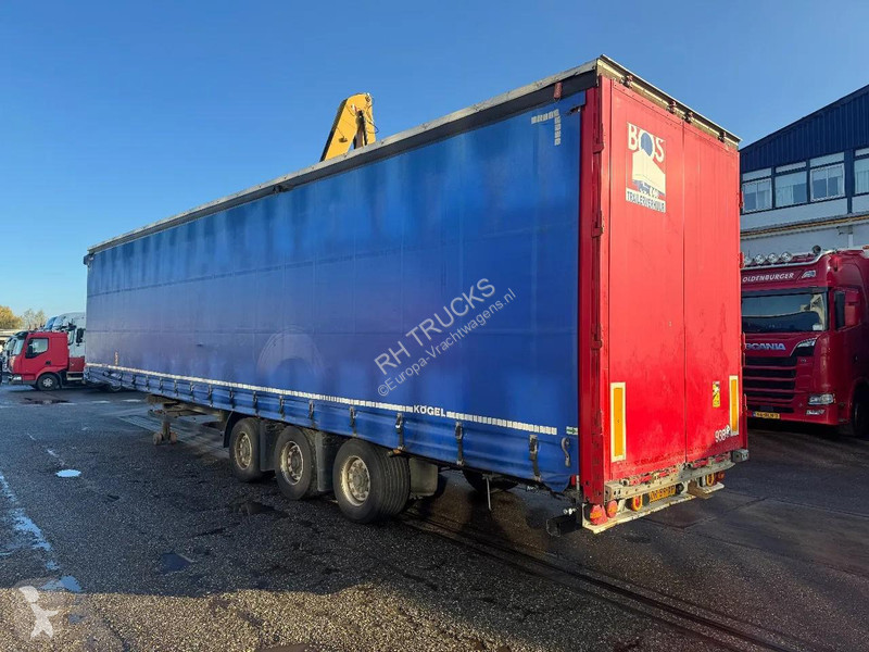 Oplegger Kögel S24 1 AXLE - BPW - SLIDING ROOF...