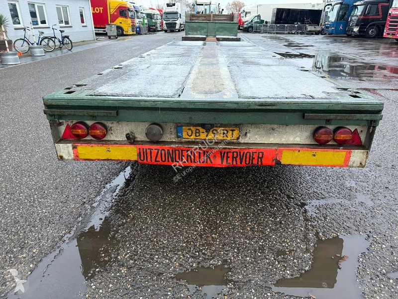 Sættevogn Kromhout 3ADSU-16-27 , LAST AXLE...