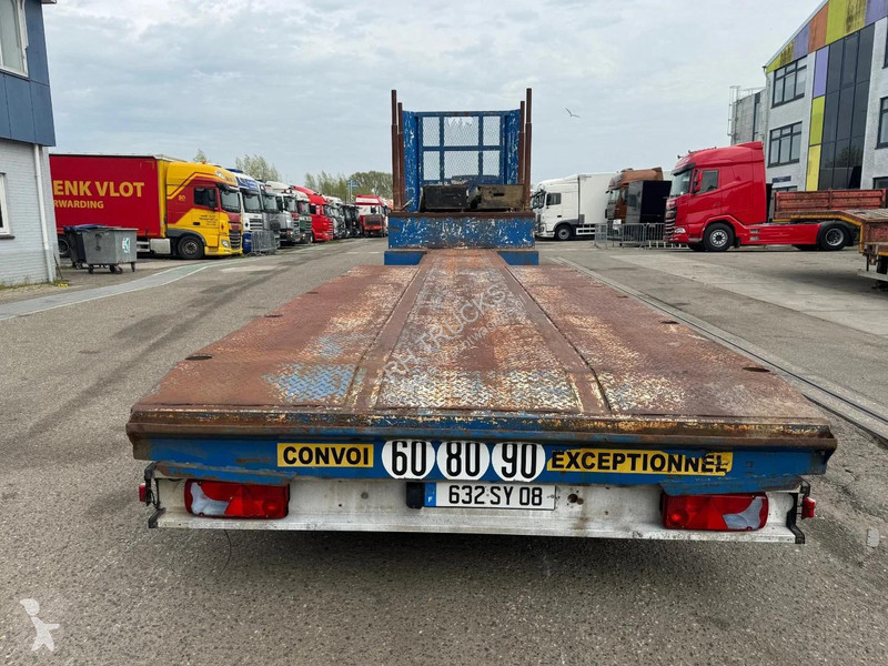 Semirimorchio Louault 3 AXLE - WITH RAMPS