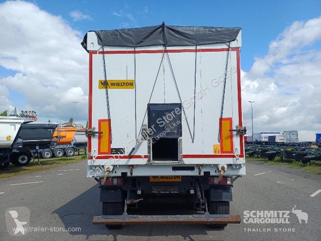 نصف مقطورة Wielton Kipper Alukastenmulde 51m³