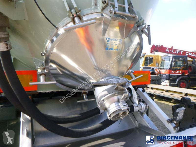 Feldbinder Powder tank alu 60 m3 (tipping)...