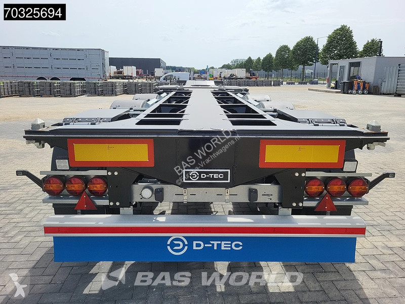 نصف مقطورة D-TEC CT-521-S NEW Breker-chassis 2x...