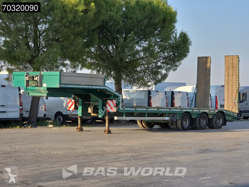نصف مقطورة  Semiremolque Eje direccional Rampas