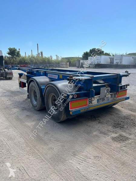 نصف مقطورة Fruehauf Trailer Chassis Coupling...