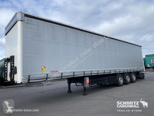 Semi remorque Kögel Semitrailer Curtainsider...