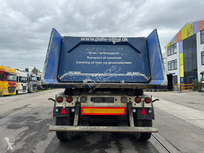 نصف مقطورة Kel-Berg 4 AXLE SAF - KIPPER