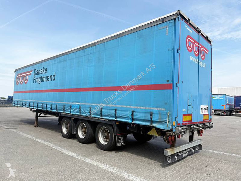 Sættevogn Krone Curtainsider / Planenauflieger