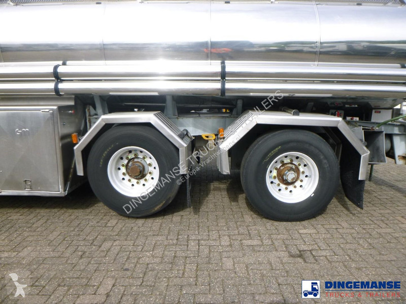 Sættevogn Magyar Fuel / oil tank inox 23 m3 / 7...