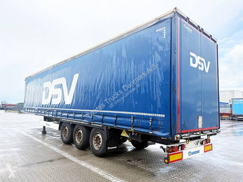 نصف مقطورة Krone Curtainsider / Planenauflieger