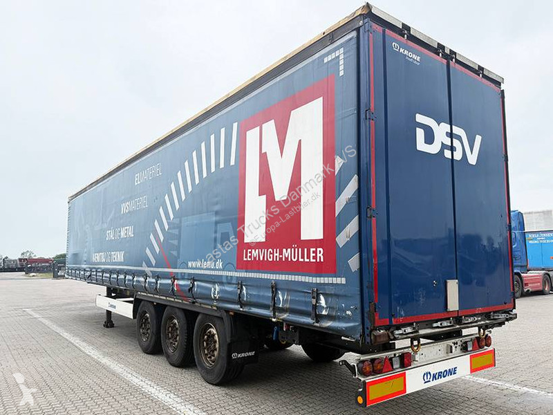 نصف مقطورة Krone Curtainsider / Planenauflieger