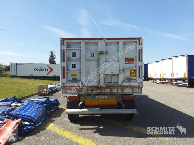 Semi remorque  Semitrailer Tipper Alu-square...