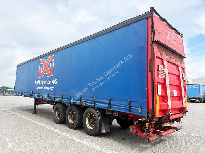 نصف مقطورة Kel-Berg 3 axle Curtainsider / 3...