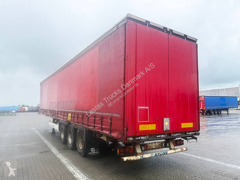 نصف مقطورة Krone Curtainsider / Planenauflieger