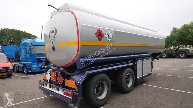 نصف مقطورة  2 Axle adr fuel tank trailer