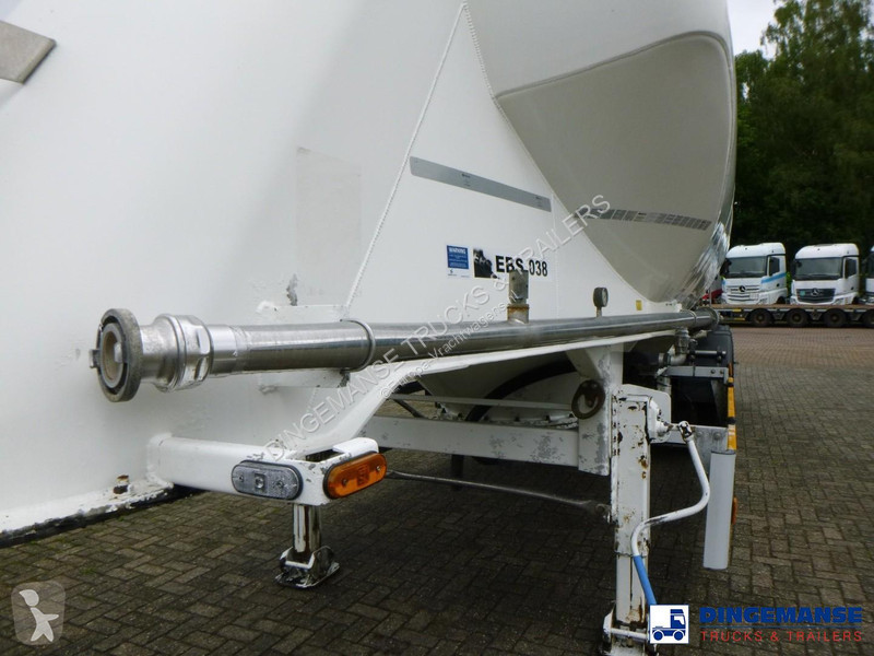 Semi remorque  Powder tank alu 36 m3 / 1 comp