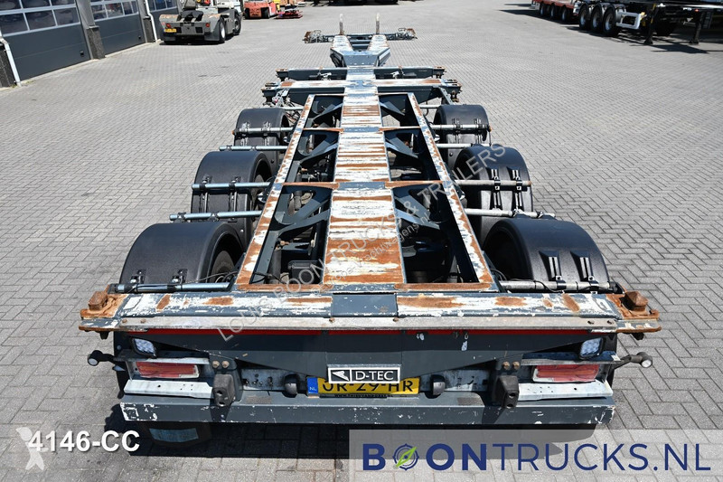 نصف مقطورة D-TEC FLEXITRAILER | 2x20-30-40-45ft...