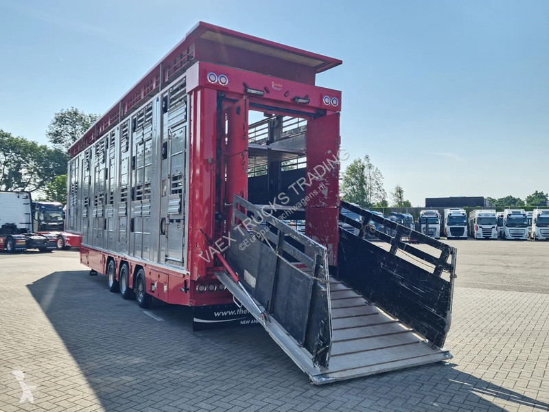 نصف مقطورة Finkl SAV35 - 3/3 deck livestock -...