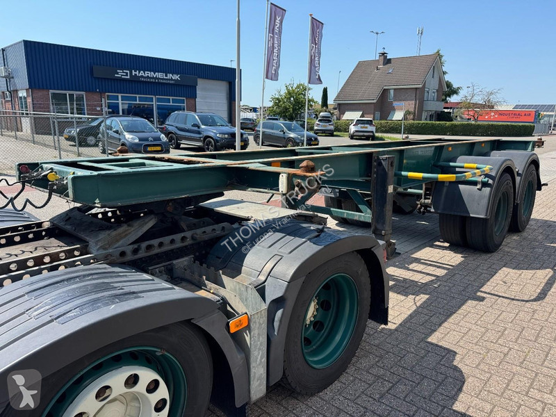 نصف مقطورة Van Hool 20 Ft Container Chassis,...