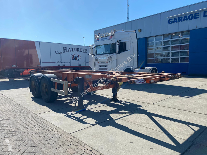 نصف مقطورة Van Hool / 20 FT Container Chassis /...