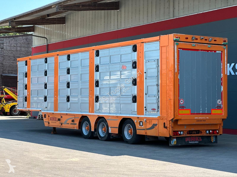 Semiremorca  Finkl SAV35 4.Stock Hubdach Lift...