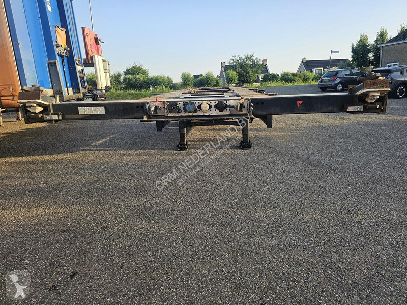 نصف مقطورة Krone / REAR SLIDER / DUTCH CHASSIS...