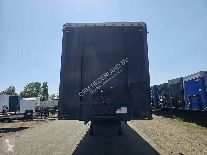 نصف مقطورة Pacton T3 001 /3 axle curtainsider...