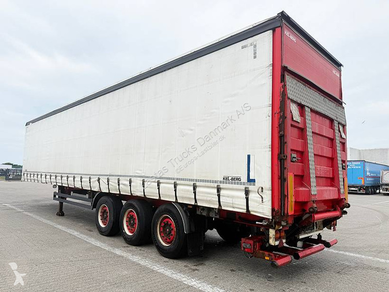 نصف مقطورة Kel-Berg Curtainsider Lift /...