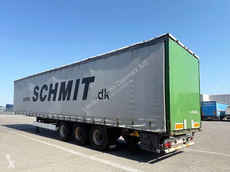نصف مقطورة Krone Curtainsider / Planenauflieger