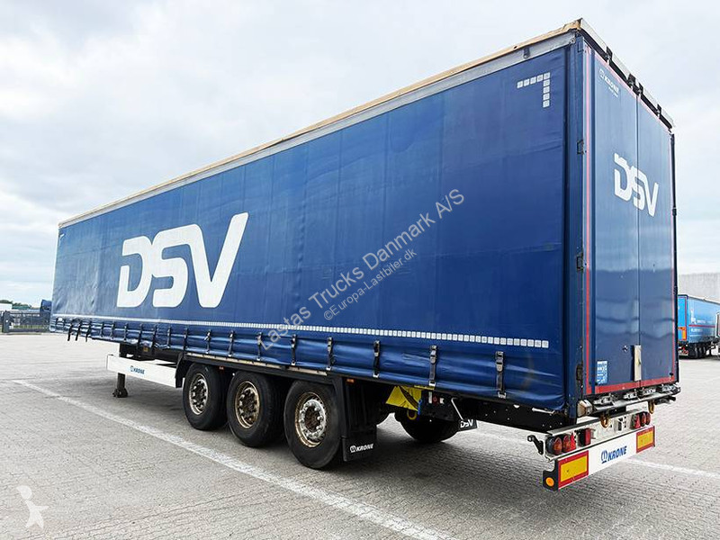 Sættevogn Krone Curtainsider / Planenauflieger