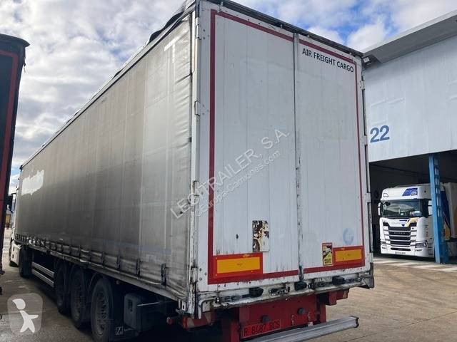 نصف مقطورة Lecitrailer Rodillos carga aerea