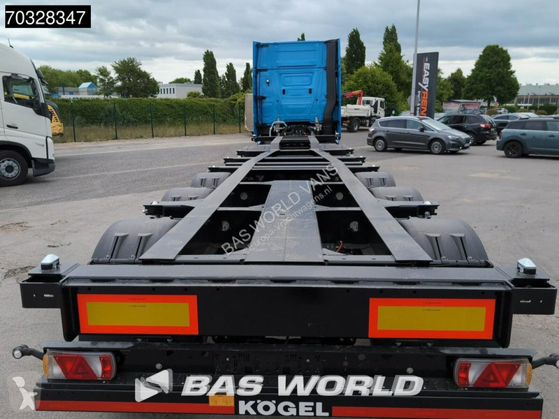 نصف مقطورة Kögel S24-2 Lift Axle 20,30,40ft