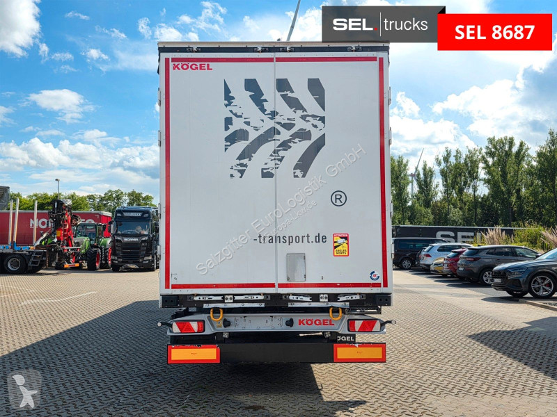 نصف مقطورة Kögel S24 / Palettenkasten / Liftachse