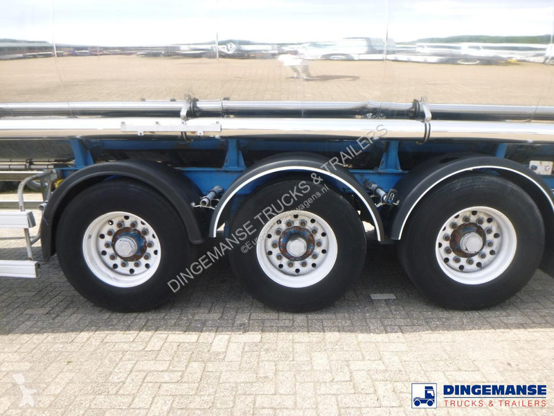 نصف مقطورة Magyar Chemical tank inox L4BH 32.5...