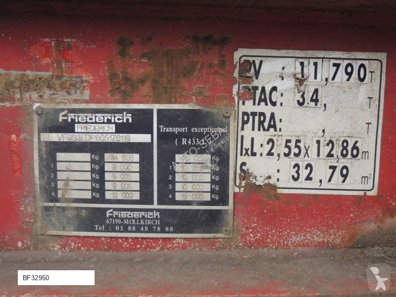 نصف مقطورة Friedrich Friederich S3EDP Naczepa...
