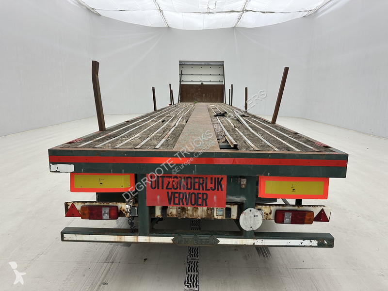نصف مقطورة Nooteboom extendable trailer