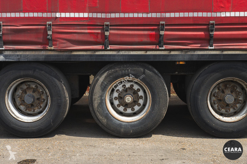 نصف مقطورة Krone 3 axles BPW TAMBOUR BACHE