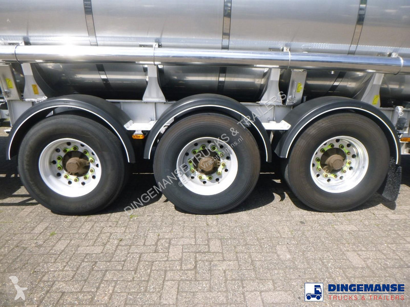 نصف مقطورة Van Hool Food tank inox 28.5 m3 / 3...